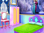 Флеш игра онлайн Замороженные Сестры Украсить Спальню / Frozen Sisters Decorate Bedroom