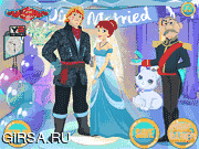 Флеш игра онлайн Холодное сердце. День свадьбы / Frozen Wedding Day