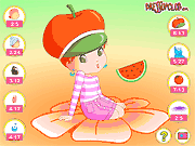 Флеш игра онлайн Фрукты Девушки / Fruit Girl