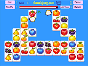 Флеш игра онлайн Фруктовый Маджонг Коннект / Fruit Mahjong Connect