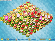 Флеш игра онлайн Фруктовый Маджонг: Маджонг Пирамида / Fruit Mahjong: Pyramid Mahjong