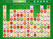 Флеш игра онлайн Фрукты Маджонг Коннект / Fruits Mahjong Connect