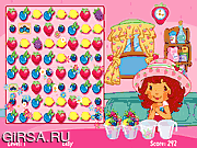 Флеш игра онлайн Shortcake клубники: Потеха заполненная плодоовощ / Strawberry Shortcake: Fruit Filled Fun