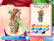 Флеш игра онлайн Забавные Татуировки Магазин  / Fun Tattoo Shop