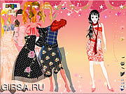 Флеш игра онлайн В стиле фанк платья одевают вверх / Funky Dresses Dress Up