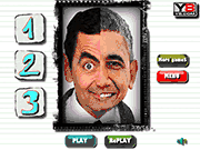 Флеш игра онлайн Забавный Мистер Бин Фейс / Funny Mr Bean Face