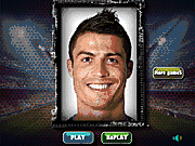 Флеш игра онлайн Смешные Роналдо Лицо / Funny Ronaldo Face