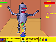 Флеш игра онлайн Футурама - восстание роботов
