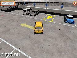 Флеш игра онлайн Гараж Парковка / Garage Parking