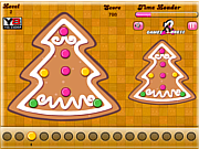 Флеш игра онлайн Веселые печеньки / Gingerbread Cookies Match