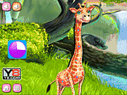 Флеш игра онлайн Жираф Медицинской Помощи / Giraffe Medical Care