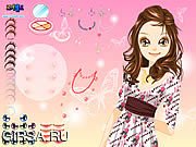 Флеш игра онлайн Girl Butterfly Make Up