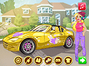 Флеш игра онлайн Девочки это исправить: автомобиль мечты Гвен / Girls Fix It: Gwen's Dream Car