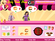 Флеш игра онлайн Продовольственный магазин для девушек