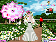 Флеш игра онлайн Гламурная невеста / Glam Bride 