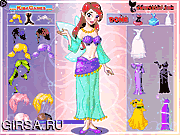 Флеш игра онлайн Glitter Fairy Princess Dress Up