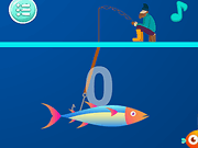 Флеш игра онлайн Ловись, Рыбка