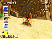Флеш игра онлайн Картинг Идти! Турбо! / Go Kart Go! Turbo!