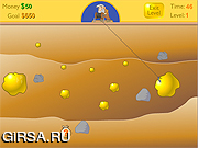 Флеш игра онлайн Gold Miner