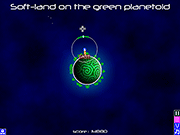 Флеш игра онлайн Гравитация Ландер / Gravity Lander