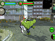 Флеш игра онлайн Зеленый Человек Разбить