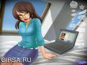 Флеш игра онлайн Девочка-хакер