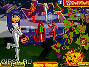 Флеш игра онлайн Одевалки  - Хэллоуин Доли / Halloween Doli Girls