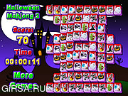 Флеш игра онлайн Хэллоуин Маджонг / Halloween Mahjong 2