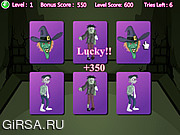 Флеш игра онлайн Halloween Memory Game 