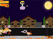 Флеш игра онлайн Поймать Хэллоуин / Halloween's Catch