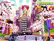 Флеш игра онлайн Hanami Dressup