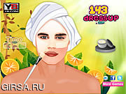 Флеш игра онлайн Джастин Бибер - Спа и макияж