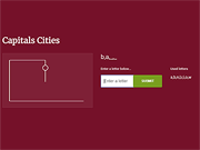 Флеш игра онлайн Палач Столицы / Hangman Capital Cities
