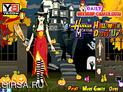 Флеш игра онлайн Ханна Монтана одевается на Хеллуоин / Hannah Montana Halloween Dress Up