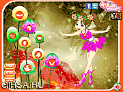 Флеш игра онлайн Фея-цветочек / Happy Flower Fairy
