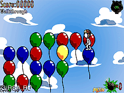 Флеш игра онлайн Счастливое Веселое Время Воздушных Шаров / Happy Fun Balloon Time
