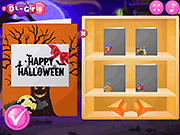 Флеш игра онлайн Счастливый Хэллоуин: Принцесса Дизайнер Карта