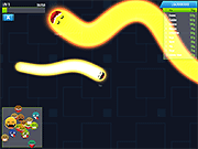 Флеш игра онлайн Счастливые Змеи / Happy Snakes