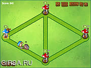 Флеш игра онлайн Война Ежик / Hedgehog War