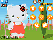 Флеш игра онлайн Одевалки Хелло Китти / Hello Kitty Dress Up