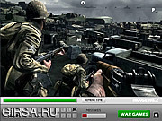 Флеш игра онлайн Военная зона. Скрытыте предметы