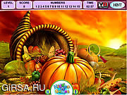 Флеш игра онлайн Скрытые Номера С Днем Благодарения / Hidden Numbers-Happy Thanksgiving
