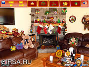 Флеш игра онлайн Скрытые Объекты-Канун Рождества