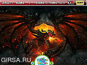Флеш игра онлайн Дракон. Скрытые звезды / Hidden Stars Dragon