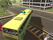 Флеш игра онлайн Хиллсайд автобус симулятор 3D