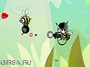 Флеш игра онлайн Герой крапивницы / Hive Hero