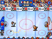 Флеш игра онлайн Хоккей Ярости / Hockey Fury