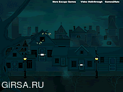 Флеш игра онлайн Ужас Город Побег-2 / Horror Town Escape-2 