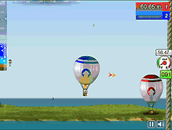 Флеш игра онлайн Парковка воздушного шара
