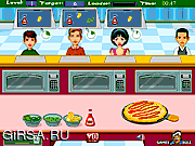 Флеш игра онлайн Горячая пицца магазин